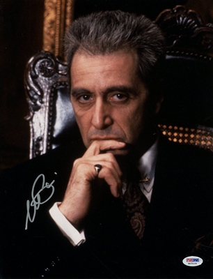 Al Pacino Signed Godfather Part 3 11x14 Photo (PSA/DNA)