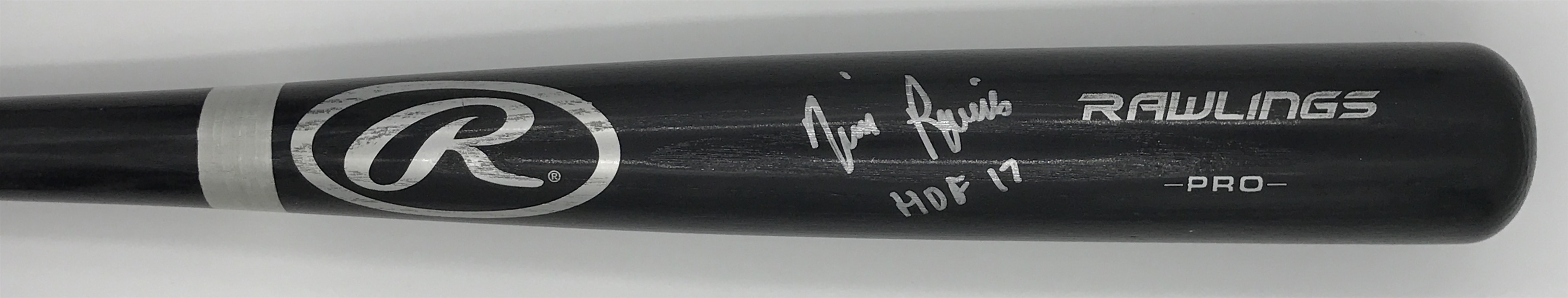 Tim Raines "HOF 17" inscripted Autographed Rawlings Bat MLB Authenticated