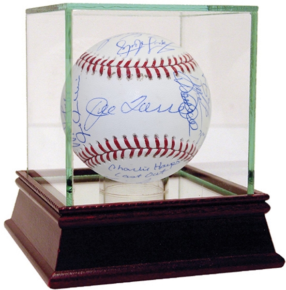 New York Yankees Multi-Signed 1996 WS Baseball (23 Signatures)(MLB Auth)
