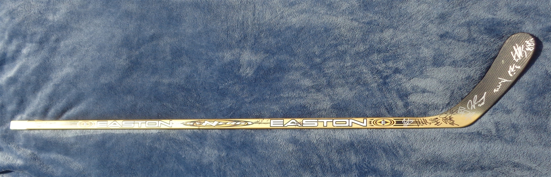 2003 Stanley Cup Champions NJ Devils Team Signed Official Easton Hockey Stick