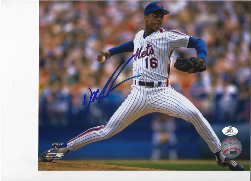 Lot Detail New York Mets Dwight Doc Gooden Signed 8x10 Photo