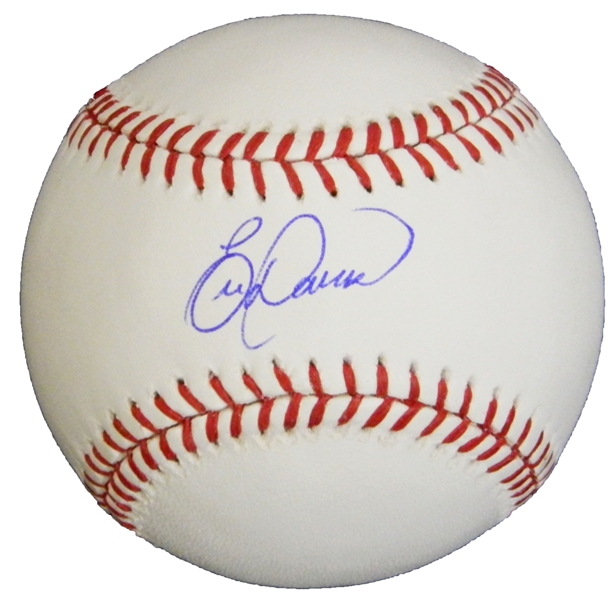 Eric Davis Signed Rawlings Official MLB Baseball
