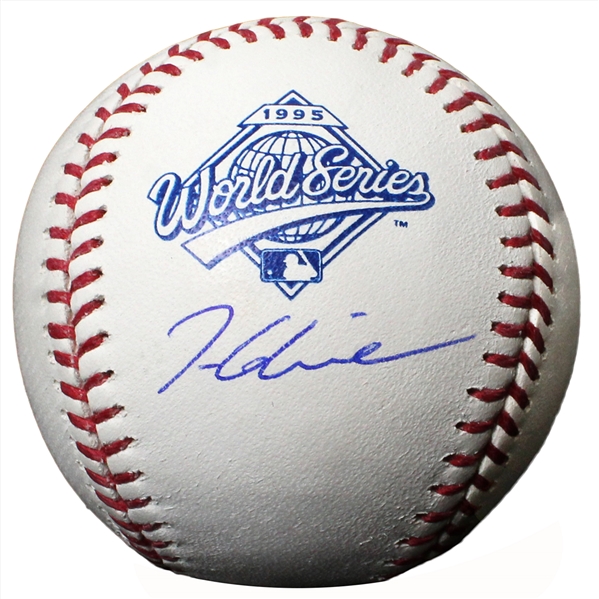 Tom Glavine Signed Rawlings 1995 World Series (Atlanta Braves) Baseball
