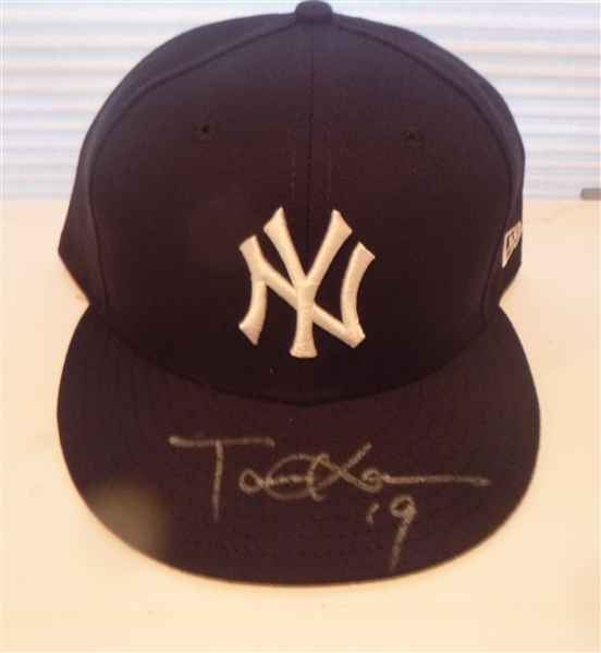 New York Yankees Pitcher Masahiro Tanaka Signed Baseball Hat JSA