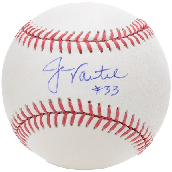 Jason Varitek Boston Red Sox Autographed Baseball