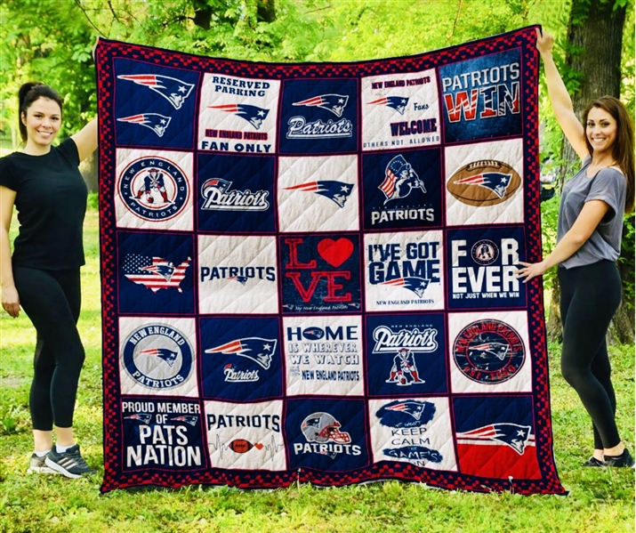 New England Patriots Large Blanket 