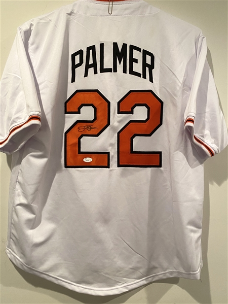 Baltimore Orioles Hall Of Famer Jim Palmer Signed Jersey
