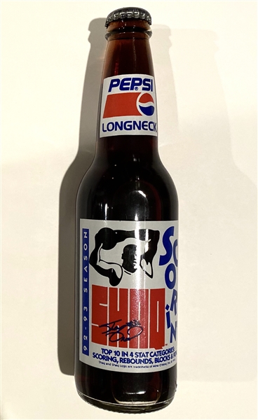 Pepsi Longneck Shaq Shaquille ONeal 1992-1993 Season Scorin Bottle Unopened
