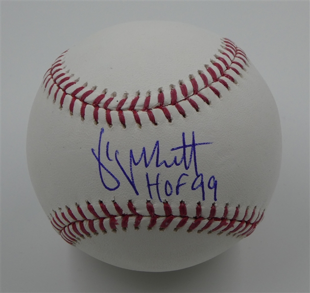 Kansas City Royals George Brett "HOF 99" Autographed Baseball
