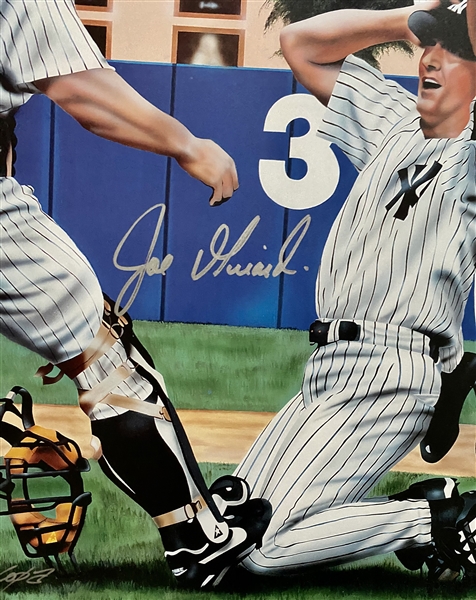 Don Larsen Hand Painted Baseball by Artist Doo S. Oh