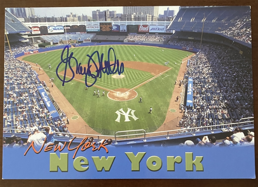 New York YANKEES Graig Nettles Signed Postcard 
