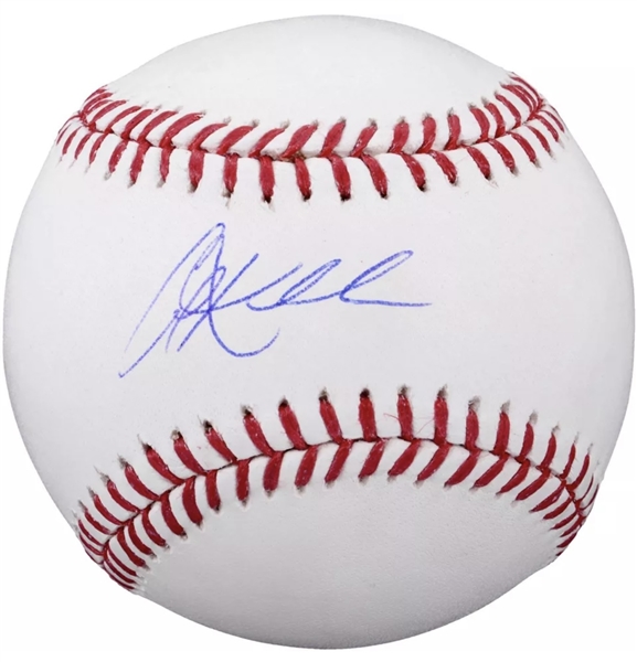 YANKEE Pitcher Corey Kluber Hand Signed NO-HITTER Baseball!