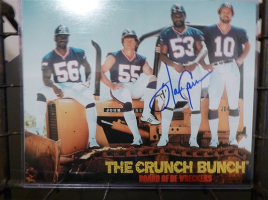 New York Giants Harry Carson Signed Crunch Bunch 8x10 Photo 