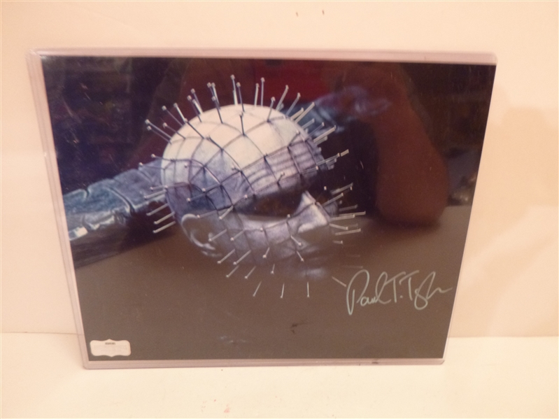 DOUG BRADLEY Signed Pinhead Signed 8x10 Photo Hellraiser