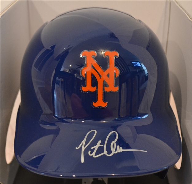 New York Mets Pete Alonso Signed Batting Helmet 