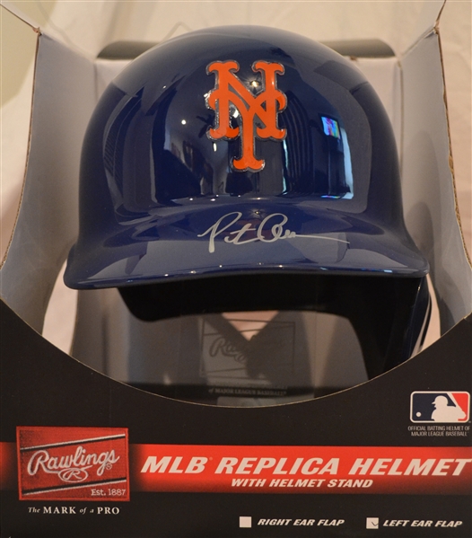 New York Mets Pete Alonso Signed Batting Helmet 