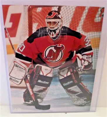 NEW JERSEY DEVILS MARTIN BRODUER SIGNED 8X10 PHOTO 