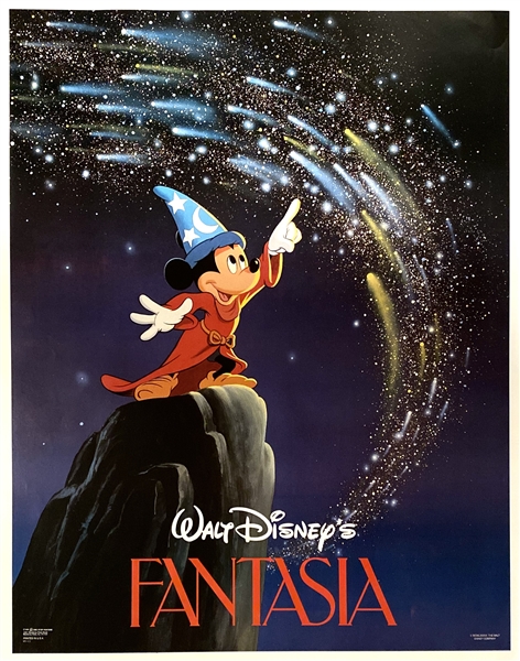 Mickey Mouse Fantasia Poster 