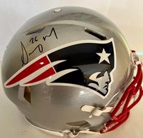 New England Patriots Sony Michel Signed Super Bowl Pro Helmet-Fanatics 