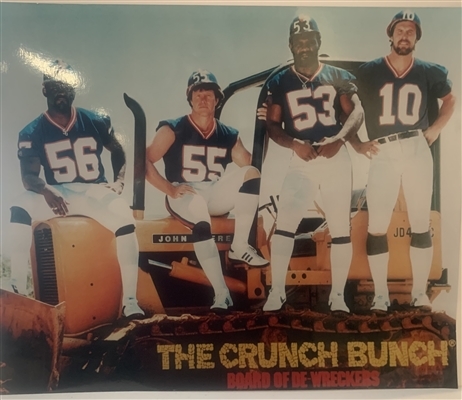 NEW YORK GIANTS UNSIGNED CRUNCH BUNCH PHOTO 16X20