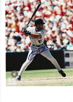 SEATTLE MARINERS GARY SHEFFIELD SIGNED 8X10 PHOTO-ALL SPORTS CERT