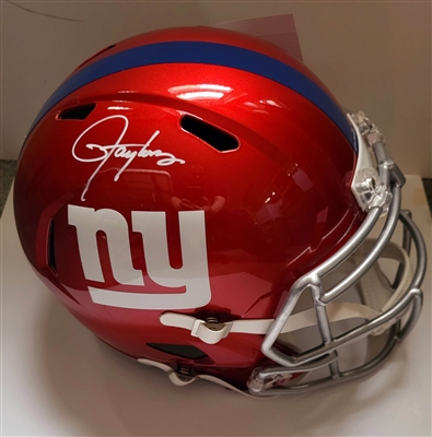 New York Giants Lawrence Taylor Signed Flash Speed Full Size Replica Helmet 