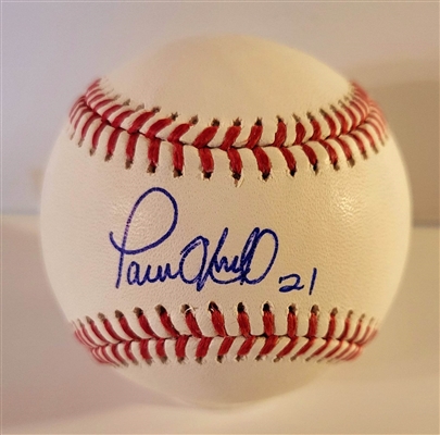 New York Yankees Paul ONeill Signed Baseball 
