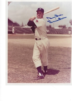 Brooklyn Dodgers Duke Snider Signed 8x10 Photo