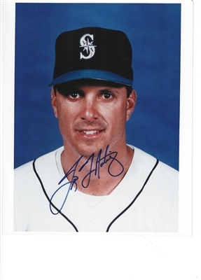 SEATTLE MARINERS TINO MARTINEZ SIGNED 8X10 PHOTO