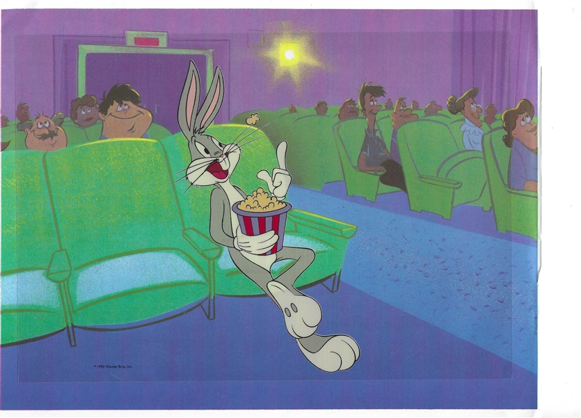 WARNER BROTHERS BUGS BUNNY 1990 SERICEL "POPCORN BUGS"