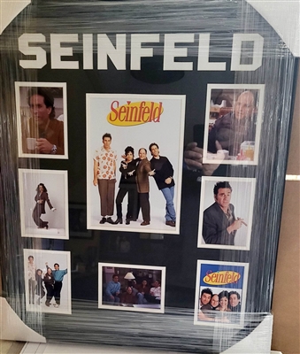 22"x27" Seinfeld Unsigned Framed Collage