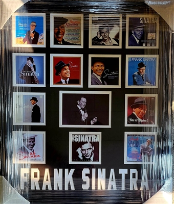 Frank Sinatra Unsigned Framed Collage 22"x 27"