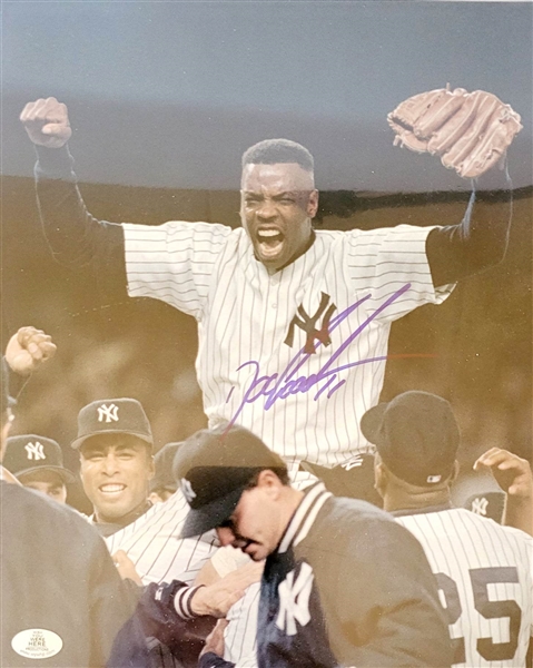 NEW YORK YANKEES DOC GOODEN SIGNED 8X10 PHOTO