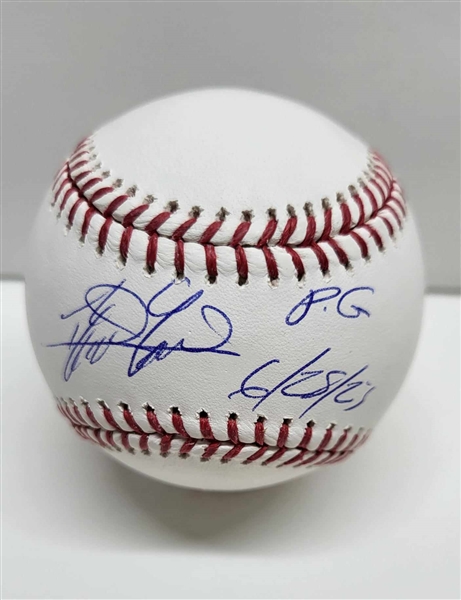 Domingo German New York Yankees Autographed and Inscribed "PG 6/28/23" OML Ball