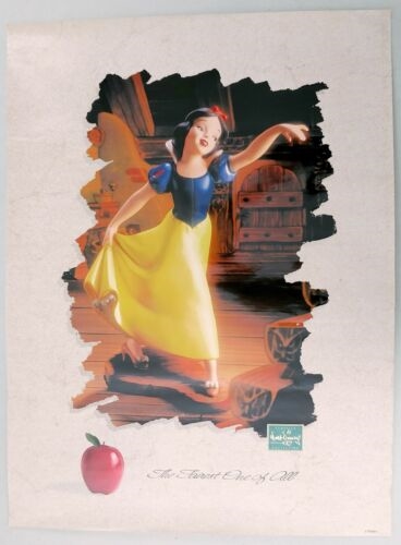 THE FAIREST ONE OF ALL - SNOW WHITE WALT DISNEY CLASSICS COLLECTION PROMO POSTER