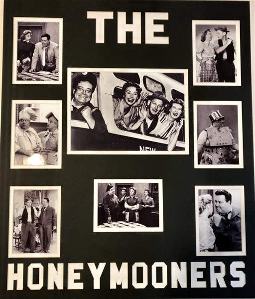 One Of The Greatest TV Shows Ever-"The Honeymooners" Unsigned Framed Collage 