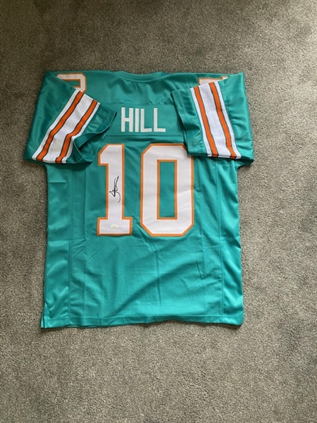 Miami Dolphins Tyreek Hill Signed Teal Jersey-JSA