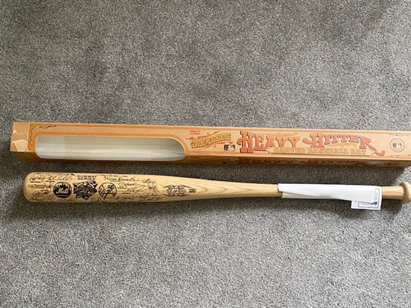 Subway Series 2000 Yankees & Mets Replica Signatures Collectible Bat 