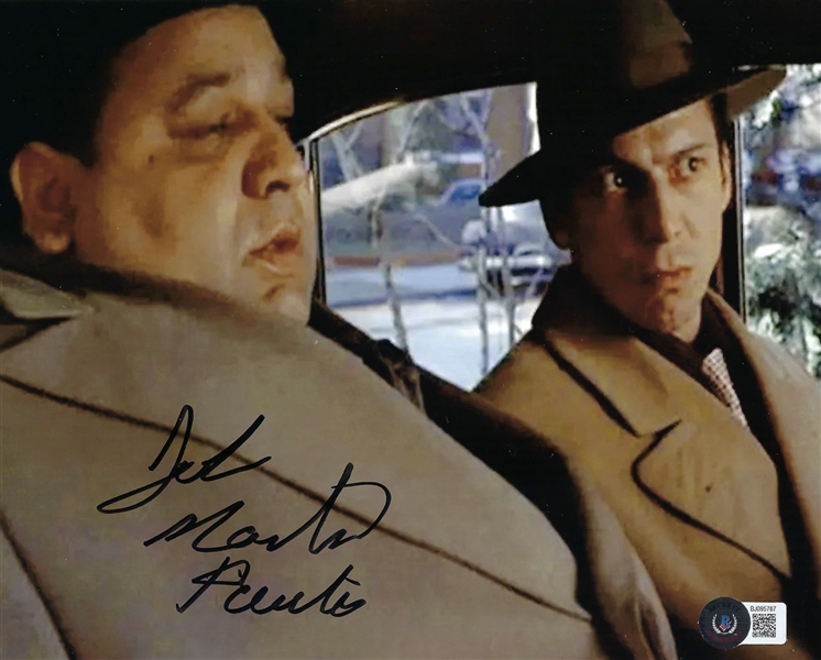 The Godfathers John Martino "Paulie” signed 8x10" car photo. Certification by Beckett Hologram.