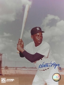 NY Yankees HECTOR LOPEZ Signed 8X10” Photo. Certification by Pay it Forward.