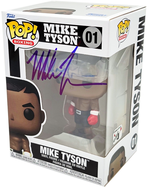 MIKE TYSON Signed Funko POP! Certification by Beckett Hologram.