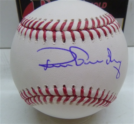 NY Yankees RON GUIDRY Signed Baseball. Certification by Wish You Were Here Productions Hologram.