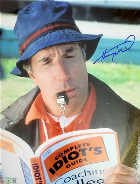 Waterboy Movie 11x14 Photo Signed by HENRY WINKLER. Certification by Beckett Hologram.