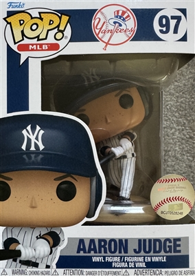 NY Yankees AARON JUDGE Funko POP! unsigned.