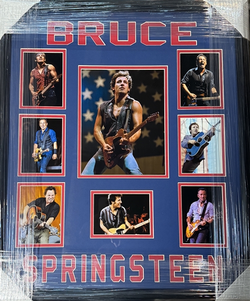 BRUCE SPRINGSTEEN Unsigned Framed Collage 22x27"